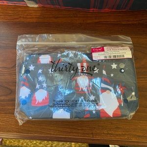 Thirty-one clear clip pouch. Gnome of the Brave